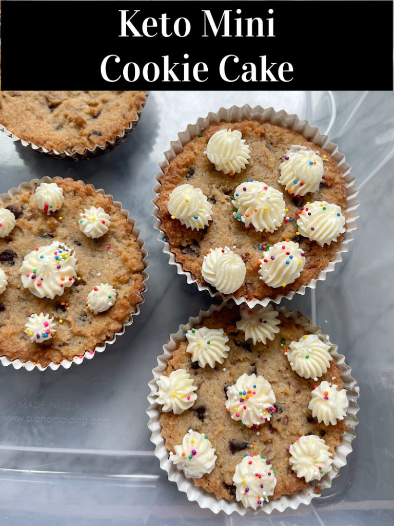 Keto Mini Cookie Cake Pin