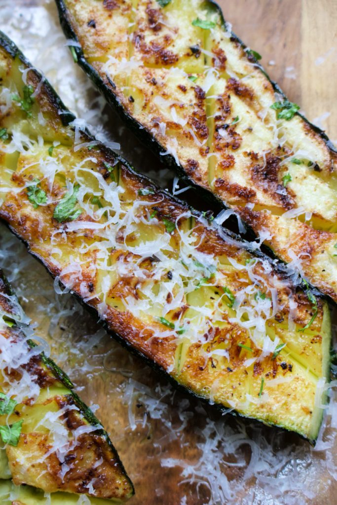Zucchini with Parmesan