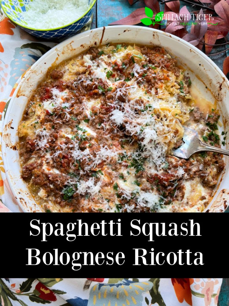 Spaghetti Squash Bolognese Pin