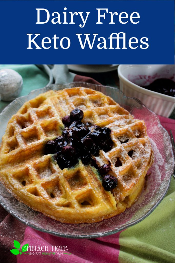 Dairy Free Keto Waffles