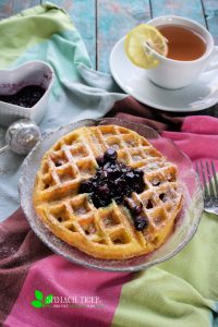 Dairy Free Keto Waffles from Spinach Tiger