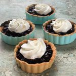 Keto Blueberry Tarts from Spinach Tiger