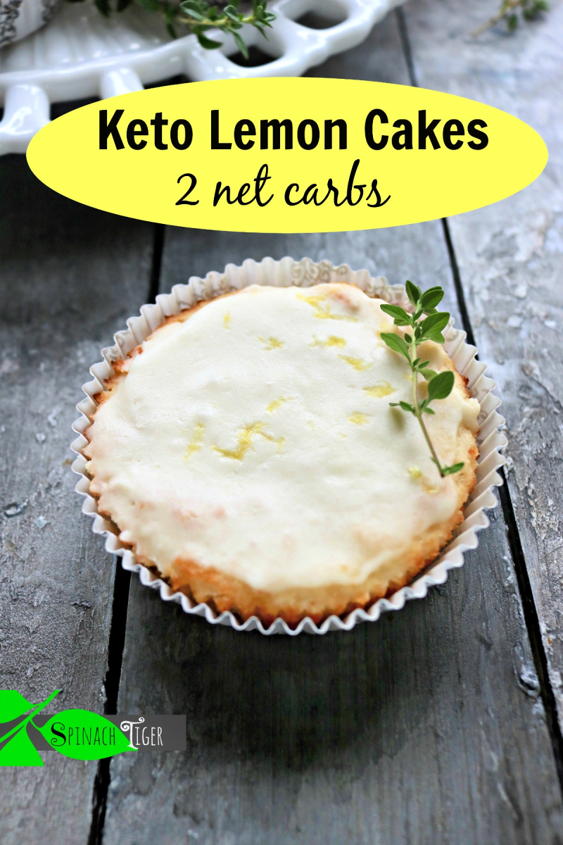 Keto Lemon Ice Muffin, the best selling keto muffin in our bakery. Low Carb. Dairy Free. And LEMONY. Topped with a sugar free lemony glaze. via @angelaroberts
