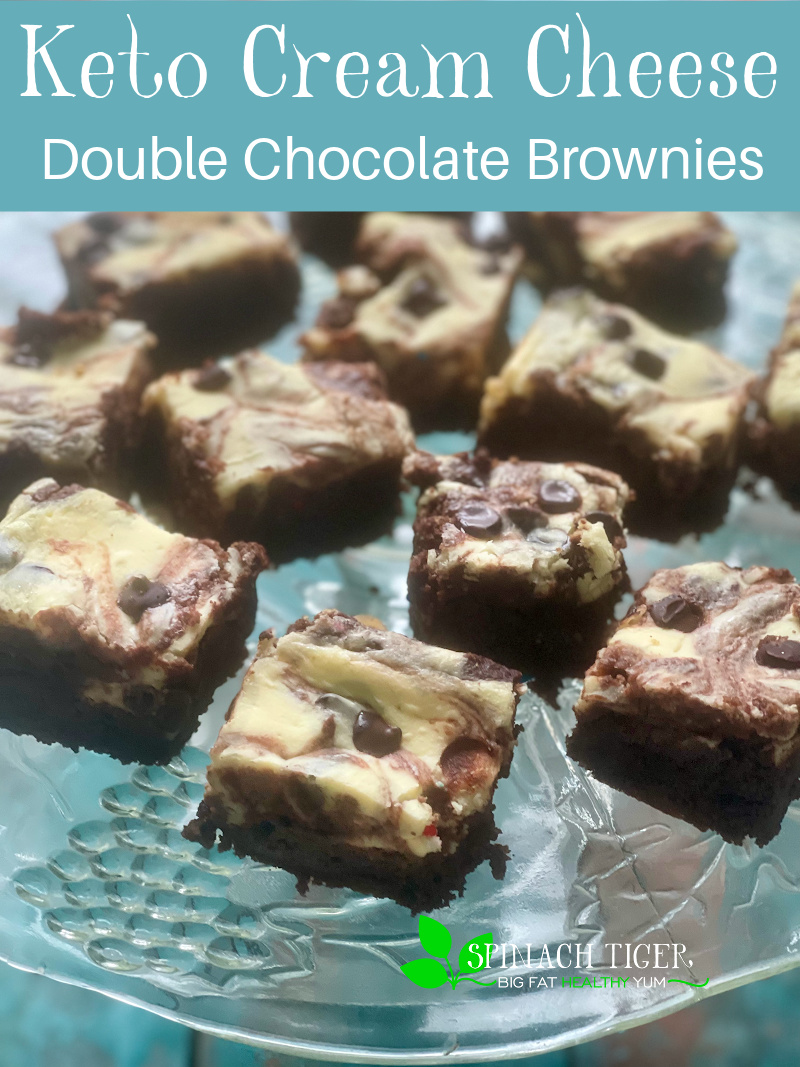 Keto Black Bottom Brownies - Easy to make sugar free, gluten free, low carb brownies, we sell in our keto bakery. via @angelaroberts
