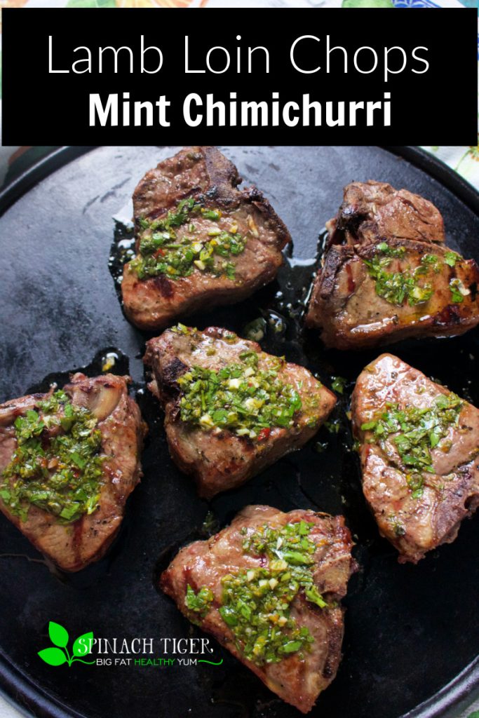 Pin for Lamb Loin Chops with Mint Chimichurri