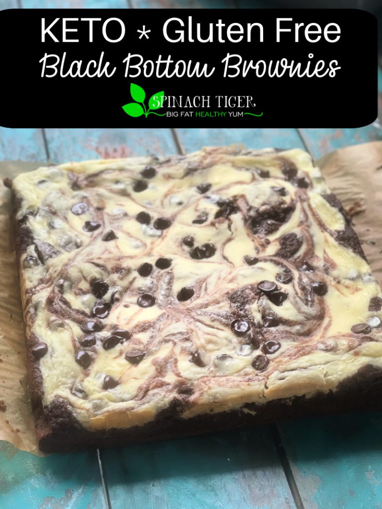 Keto Black Bottom Brownies