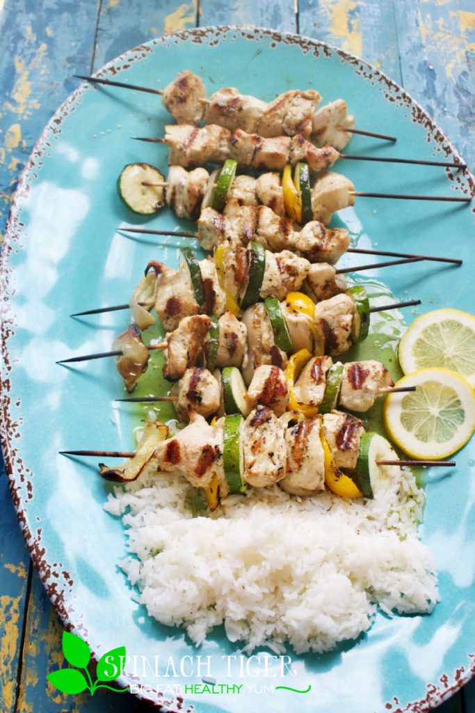 Greek Chicken Kabobs