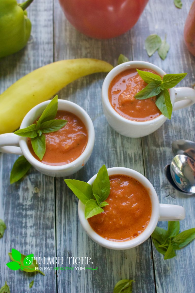 Gazpacho from Spinach Tiger