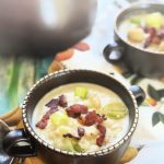 Cauliflower Soup with Bacon and Leeks 2