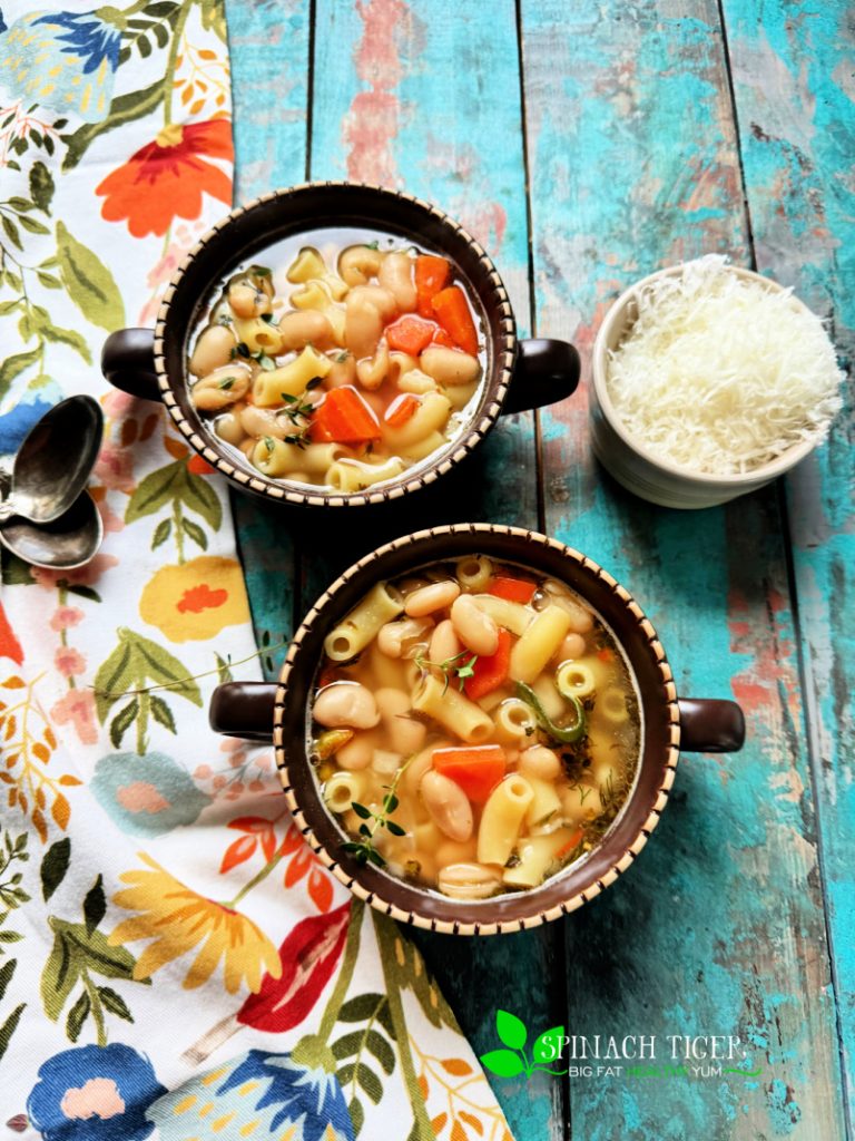 White Bean Macaroni Soup