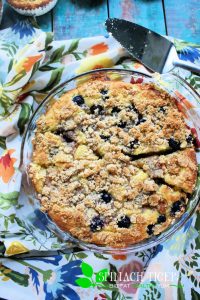 Keto Blueberry Crumb Cake