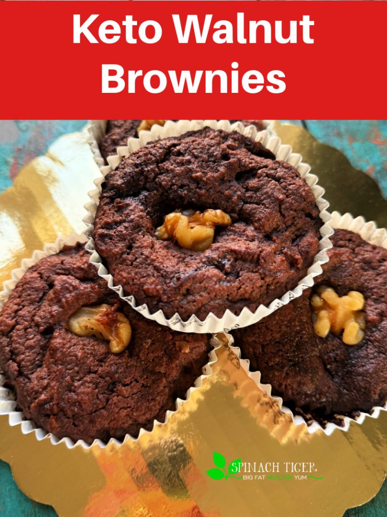 Keto Walnut Brownies