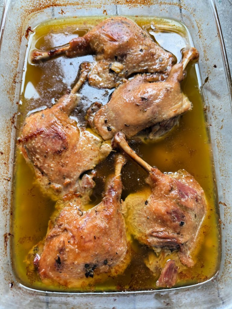 Duck Confit in Olive OIl
