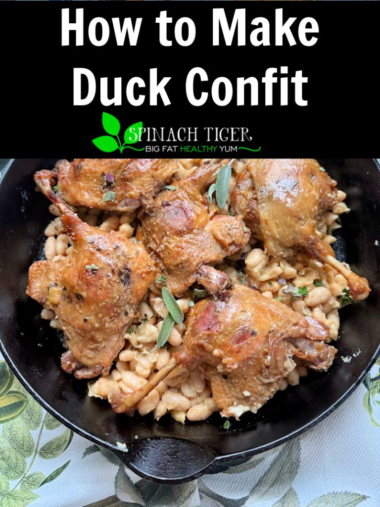 Duck Confit with Rosemary White Beans