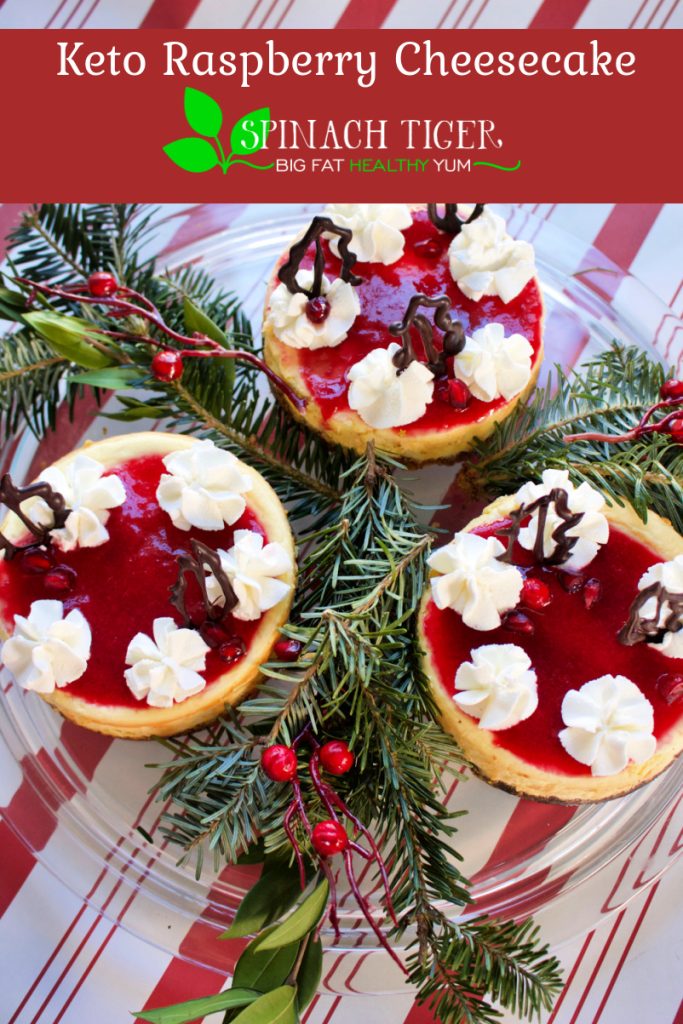Keto Raspberry Cheesecake