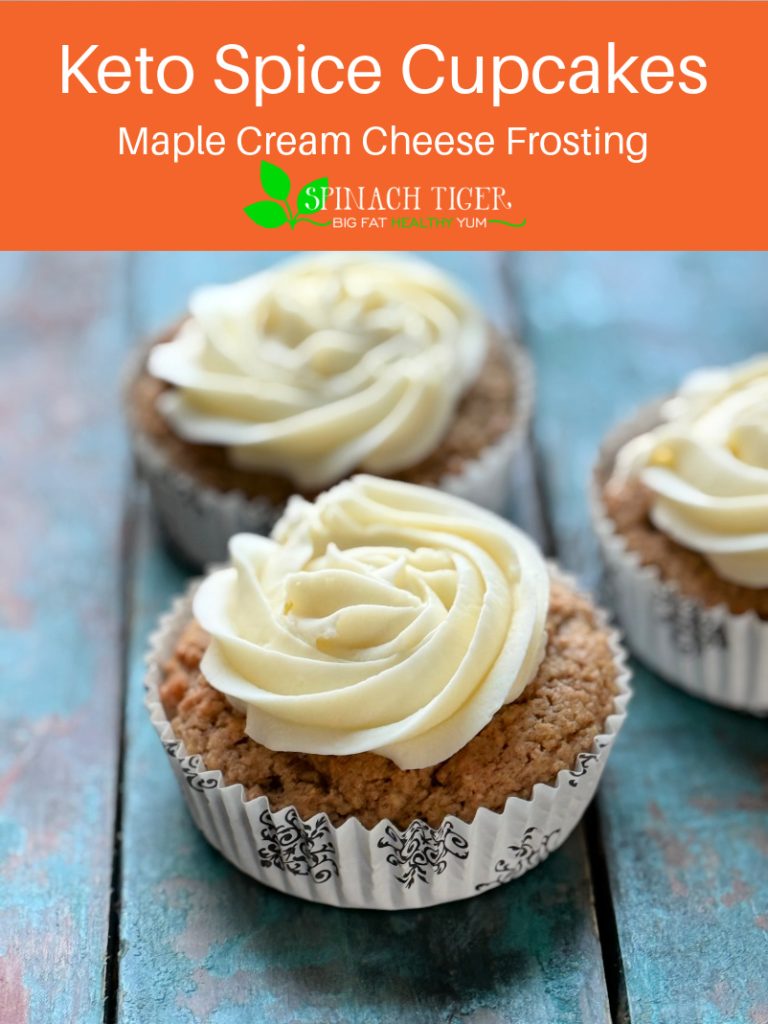 Keto Spice Cupcakes