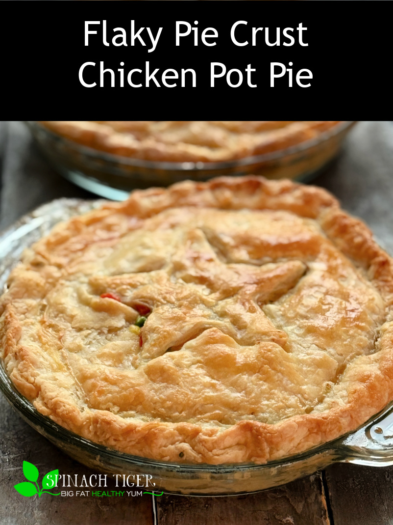 Chicken Pot Pie with Flaky Pie Crust - The ultimate in comfort food is chicken, leeks, wine and veggies inside a very flaky and perfect pie crust. via @angelaroberts