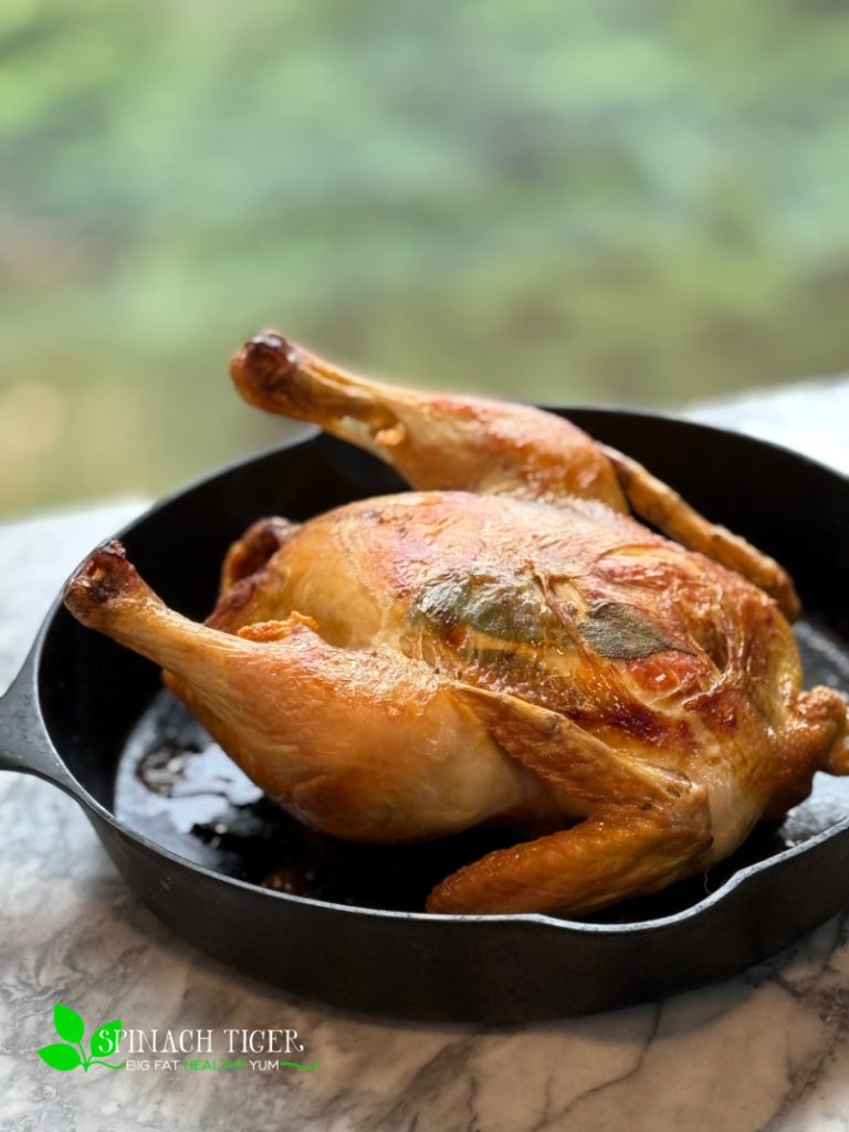 Roast Chicken from Spinach tiger