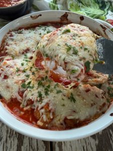 Keto Chicken Parmesan