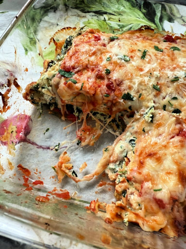 Keto Crepe lasagna