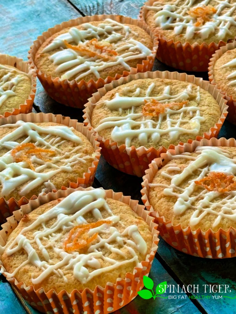 Keto Orange Ice Muffin