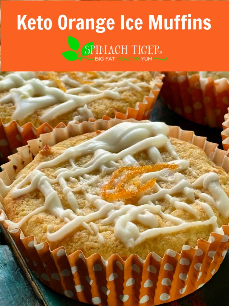Keto Orange Ice Muffins