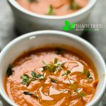 Roasted Eggplant Tomato Soup