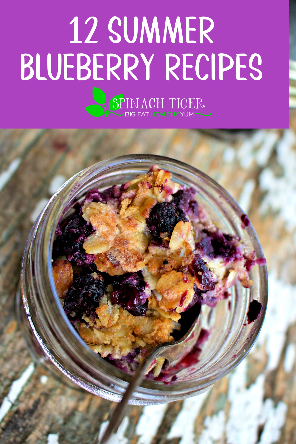 12 Blueberry recipes from smoothies, cocktails, desserts and savory ideas. via @angelaroberts