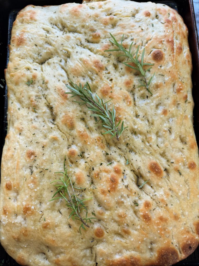 Focaccia with Rosemarhy