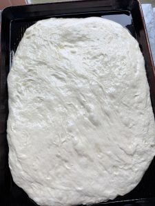 Unbaked Focaccia