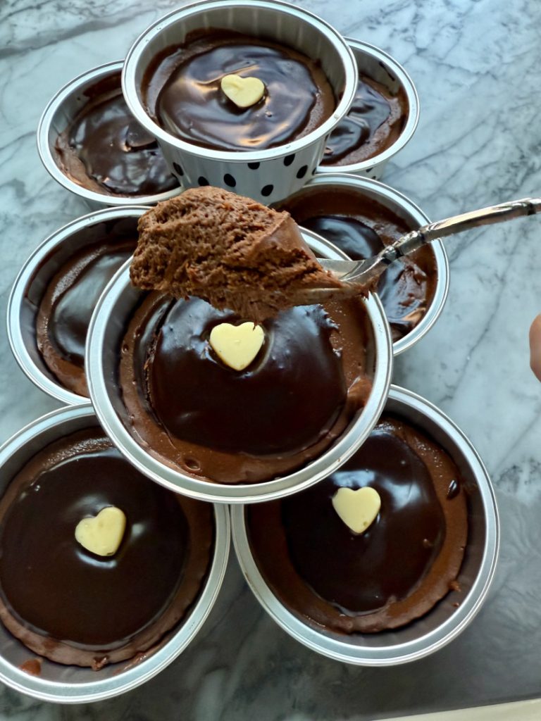 Keto Chocolate Cheesecake Jars