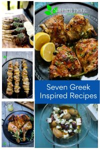 Greek Food Collage