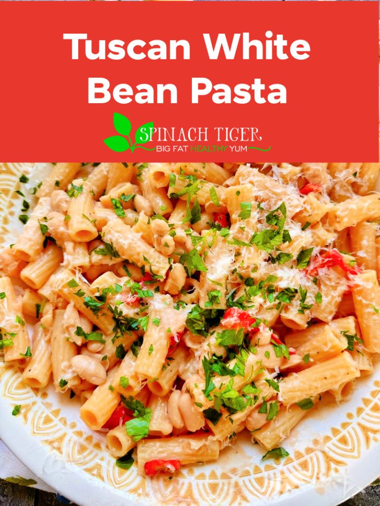 Tuscan White Bean Pasta