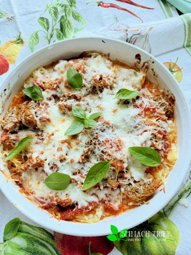 Spaghetti Squash with Meatballs