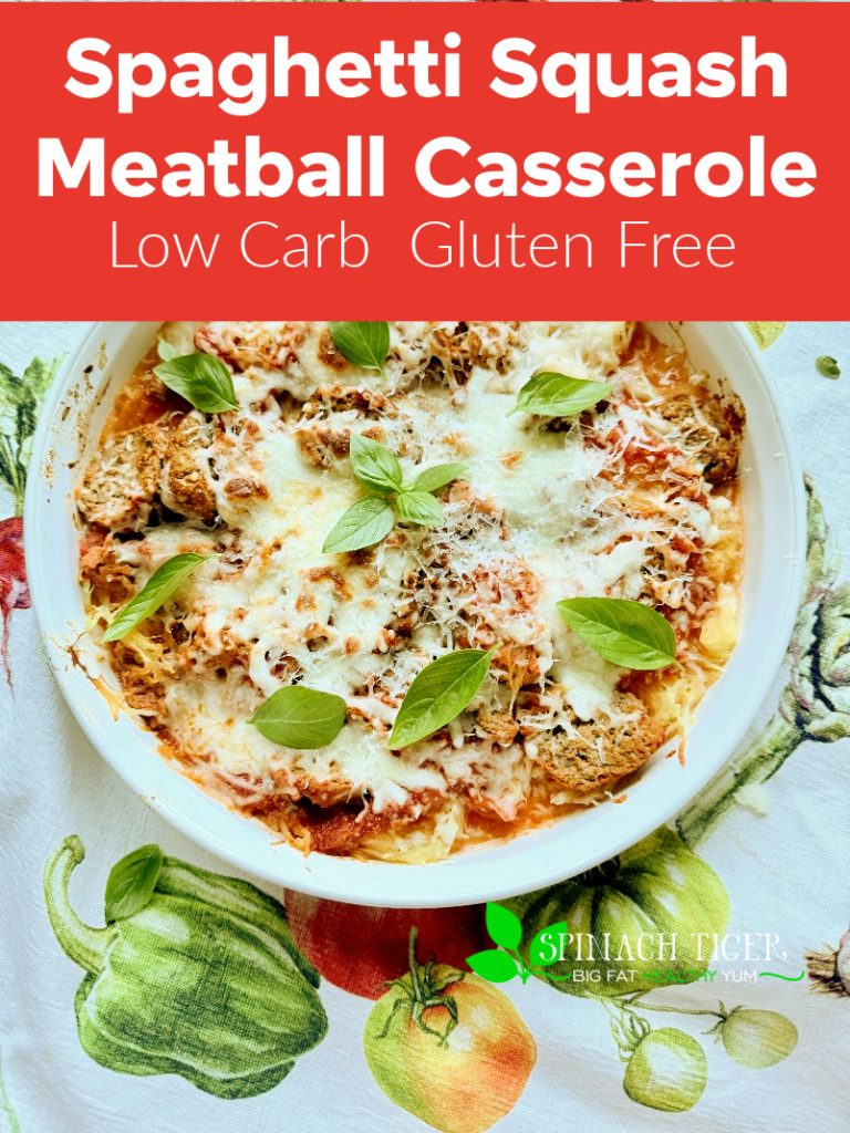 Spaghetti Squash Meatballs