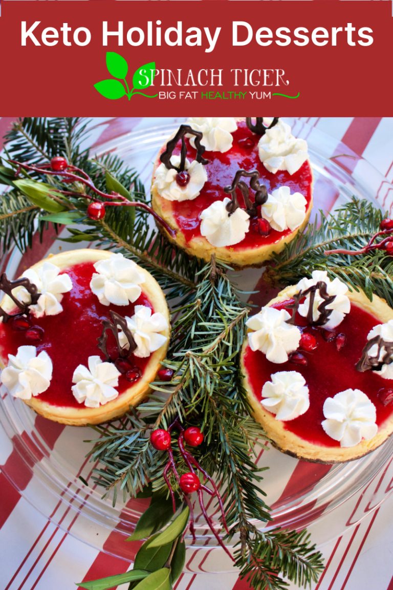 Twelve Keto Holiday Desserts from a Keto Bakery Owner