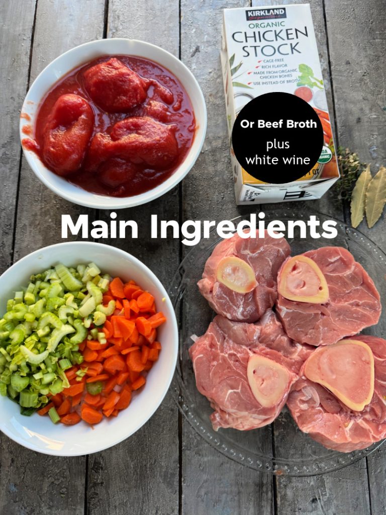 Ossobuco Ingredients