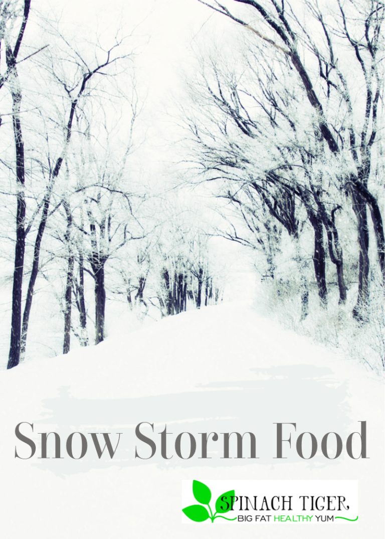 Snow Storm Food