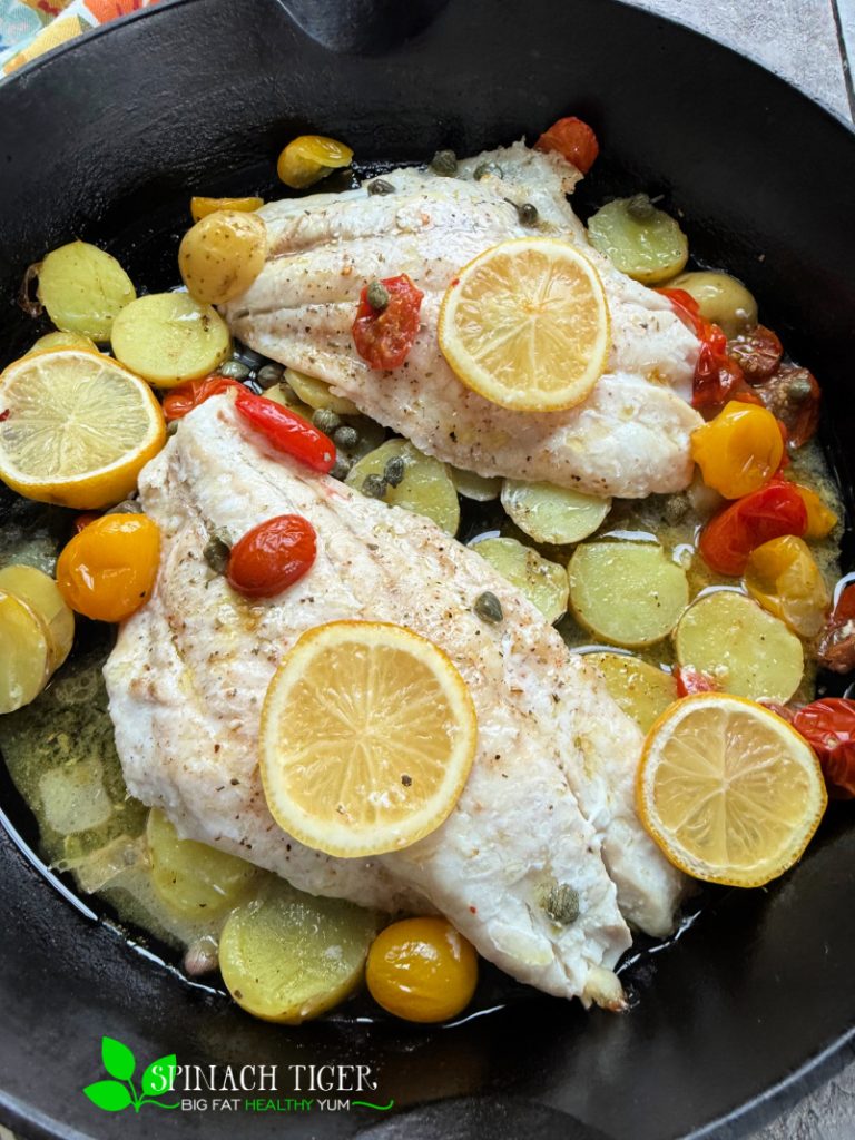 Red Snapper Potatoes Tomatoes