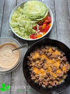 Stir Fry Cheeseburger