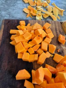 Cubed Butternut Squash